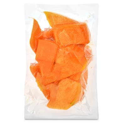 Calabaza cortada a trozos al vacío 500 g-0