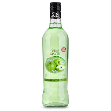 Licor de manzana sin alcohol Soñador 70 cl-0