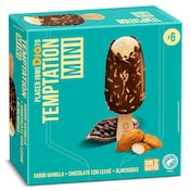 Helado mini bombón almendrado Dia Temptation 6 x 36 g