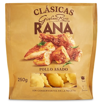 Ravioli de pollo asado Rana 250 g-0