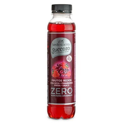 Refresco de frutos rojos zero sin gas San Benedetto 400 ml-0