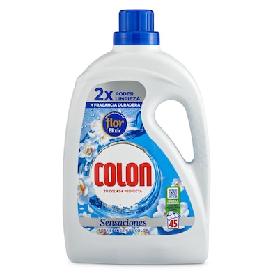 Detergente máquina líquido gel sensaciones Colon 45 lavados-0 Detergente máquina líquido gel sensaciones Colon 45 lavados-0