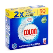 Detergente máquina en polvo Colon caja 50 lavados