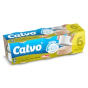 Atún claro en aceite de oliva Calvo 6 x 52 g