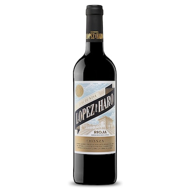 Vino tinto crianza D.O. Rioja López de Haro 75 cl-0