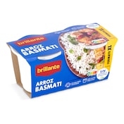Vasos de arroz basmati Brillante 2 x 200 g