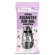 Pipas gigantes sin sal Dia Snack Maniac 125 g