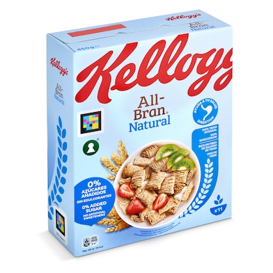 Cereales de desayuno natural Kellogg's All-Bran 450 g-0 Cereales de desayuno natural Kellogg's All-Bran 450 g-0