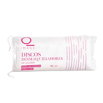 Discos desmaquillantes ovalados Dia Imaqe 70 unidades-0 Discos desmaquillantes ovalados Dia Imaqe 70 unidades-0