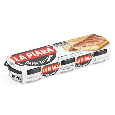 Paté La piara Tapa Negra 3 x 75 g-0