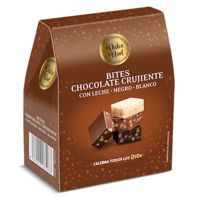 Bites crujientes de chocolate Dia Dulce Noel 140 g-0