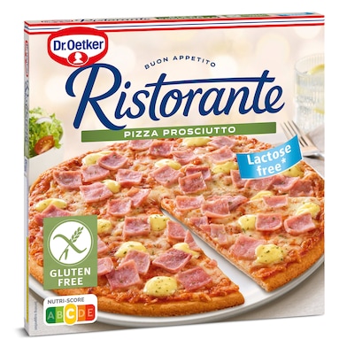 Pizza prosciutto sin gluten Dr. Oetker Ristorante 345 g-0 Pizza prosciutto sin gluten Dr. Oetker Ristorante 345 g-0