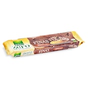 Galletas finas cubiertas de chocolate con leche sin azúcares Gullón 150 g