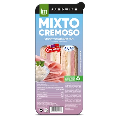 Sándwich mixto cremoso Lm 150 g-0