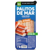 Sándwich con palitos de mar Lm 150 g