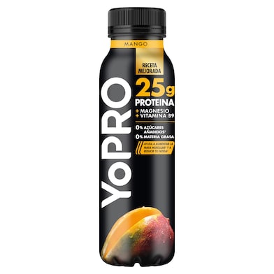 Bebida con proteínas sabor mango Yopro 300 g-0 Bebida con proteínas sabor mango Yopro 300 g-0