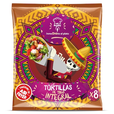 Tortillas de trigo integral Dia Al Punto 320 g-0 Tortillas de trigo integral Dia Al Punto 320 g-0