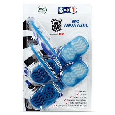 Colgador WC azul Dia Super Paco 2 unidades-0 Colgador WC azul Dia Super Paco 2 unidades-0