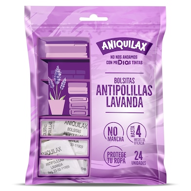 Bolsa antipolillas lavanda Dia Aniquilax 24 unidades-0 Bolsa antipolillas lavanda Dia Aniquilax 24 unidades-0