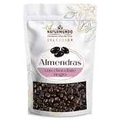 Almendras recubiertas con chocolate negro Dia Naturmundo 180 g