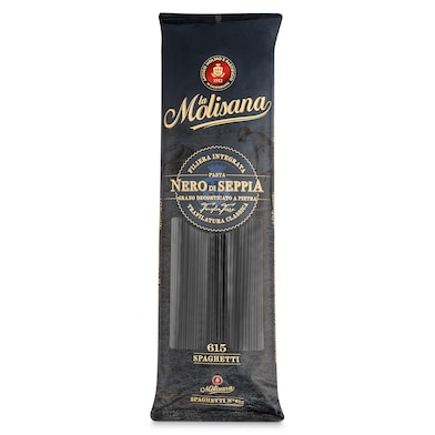 Espaguetis con tinta de calamar La molisana 500 g-0 Espaguetis con tinta de calamar La molisana 500 g-0