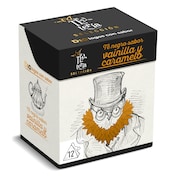 Té negro sabor vainilla y caramelo Dia Tetería 12 unidades