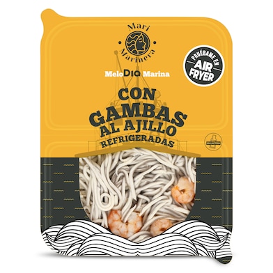 Sucedáneo de angulas con gambas refrigerado Dia Mari Marinera 200 g-0 Sucedáneo de angulas con gambas refrigerado Dia Mari Marinera 200 g-0