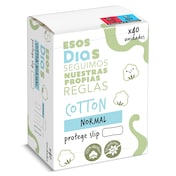 Protegeslips algodón normal Esos Dias 40 unidades