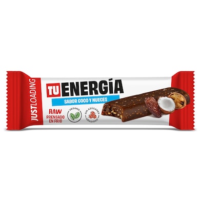 Barritas energéticas con dátil, coco y nueces Just loading 40 g-0 Barritas energéticas con dátil, coco y nueces Just loading 40 g-0