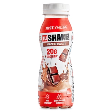 Batido alto en proteínas sabor chocolate Just loading 225 ml-0 Batido alto en proteínas sabor chocolate Just loading 225 ml-0