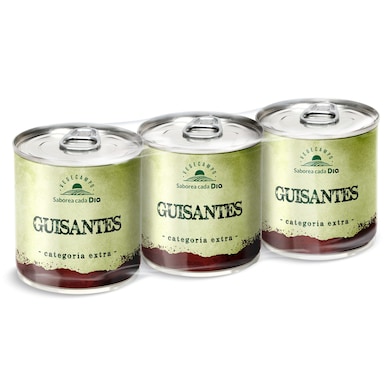 Guisantes medianos Dia Vegecampo 3 x 130 g-0 Guisantes medianos Dia Vegecampo 3 x 130 g-0
