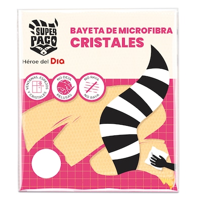 Bayeta limpiacristales Dia Super Paco 1 unidad-0 Bayeta limpiacristales Dia Super Paco 1 unidad-0