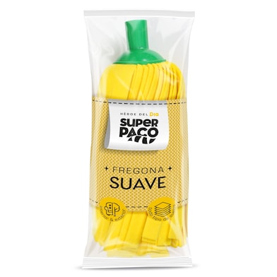 Fregona amarilla suave Dia Super Paco 1 unidad-0