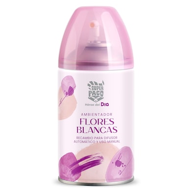 Ambientador automático flores blancas Dia Super Paco 250 ml-0