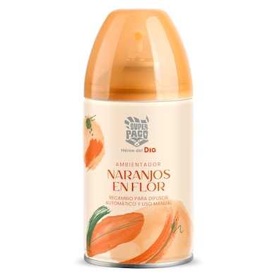Ambientador automático naranjos en flor Dia Super Paco 250 ml-0 Ambientador automático naranjos en flor Dia Super Paco 250 ml-0