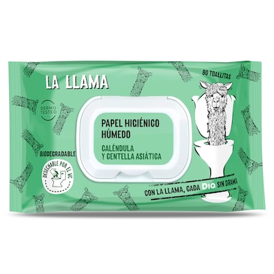 Papel higiénico húmedo Dia La Llama 80 unidades-0 Papel higiénico húmedo Dia La Llama 80 unidades-0