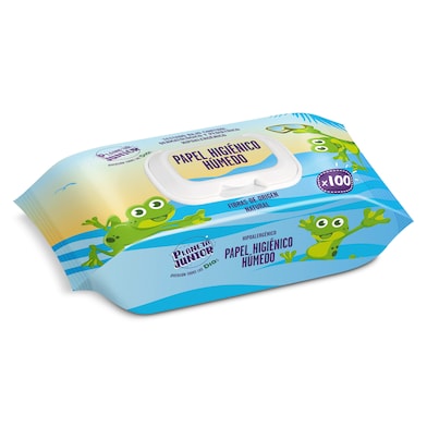 Papel higiénico húmedo Dia Planeta Junior 100 unidades-0