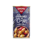 Aceitunas aliñadas receta del cortijo Sarasa 185 g