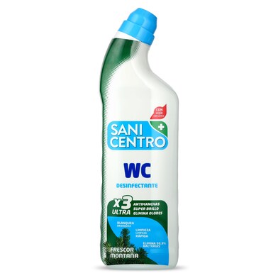 Desinfectante WC frescor montaña Sanicentro 1 L-0 Desinfectante WC frescor montaña Sanicentro 1 L-0