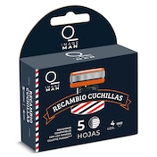 Recambios maquinilla de afeitar 5 hojas Dia Imaqe 4 unidades