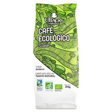 Café molido ecológico suave Mascaf 250 g-0