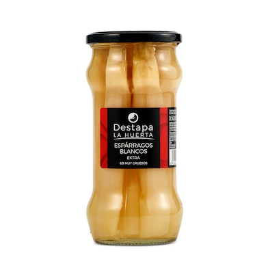 Espárragos blancos 6/9 piezas Destapa la Huerta 325 g-0 Espárragos blancos 6/9 piezas Destapa la Huerta 325 g-0