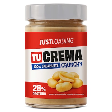 Crema de cacahuete Just loading 475 g-0
