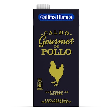 Caldo de pollo gourmet Gallina Blanca 1 L-0