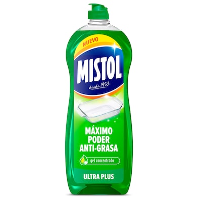 Lavavajillas a mano ultra plus Mistol 650 ml-0 Lavavajillas a mano ultra plus Mistol 650 ml-0