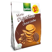 Mini galletas digestive de chocolate con leche Gullón 160 g