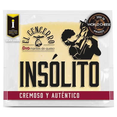 Queso de oveja curado Insólito Dia El Cencerro 200 g-0 Queso de oveja curado Insólito Dia El Cencerro 200 g-0