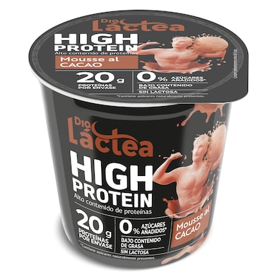 Mousse de cacao alta en proteínas Dia Láctea 200 g-0 Mousse de cacao alta en proteínas Dia Láctea 200 g-0