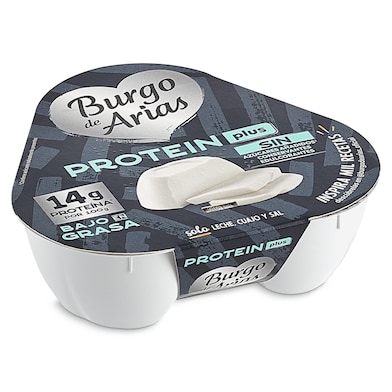 Queso fresco protein plus Burgo de Arias 3 x 70 g-0