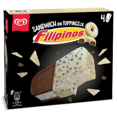 Sándwich Filipinos XXL Frigo 4 x 77 g-0